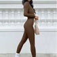 Seamless Jumpsuit Long Sleeve Shapewear Hip Lift Yoga Jumpsuit Sports Jumpsuit Bodysuits Dress Me Up