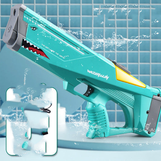 Automatic Electric Water Gun Toys Shark High Pressure Outdoor Summer Beach Toy Kids Water Fight Pool Party Water Toy Dress Me Up