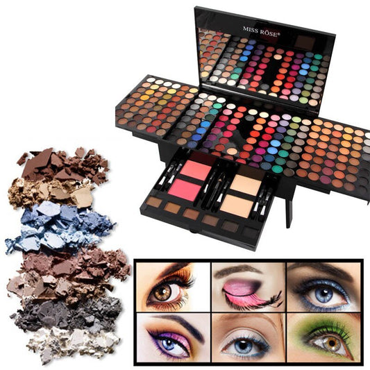 180 Colors Eyes Shadow Blush Set Personalized Piano-shaped Makeup Palette Box Dress Me Up