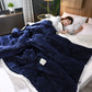 Fleece Blankets And Throws Thick Warm Winter Blankets Home Super Soft Duvet Luxury Solid Blankets On Twin Bedding Dress Me Up