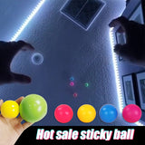 Stick Wall Ball Stress Relief Toys Sticky Squash Ball Dress Me Up