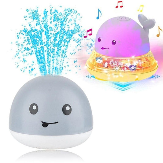 New Baby Bathroom Bath Electric Induction Whale Spray Small Toy Dress Me Up