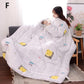 Winter Lazy Quilt with Sleeves Dress Me Up