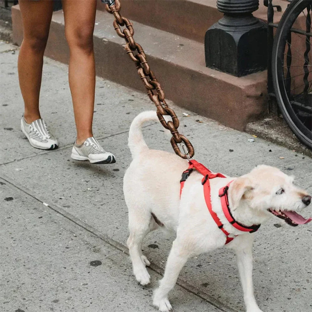 Funny Dog Chain Leash CoolZStuffs