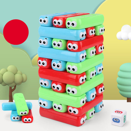 Draw A Stack Of Tower Blocks, High-Level Party Toys And Board Games Dress Me Up