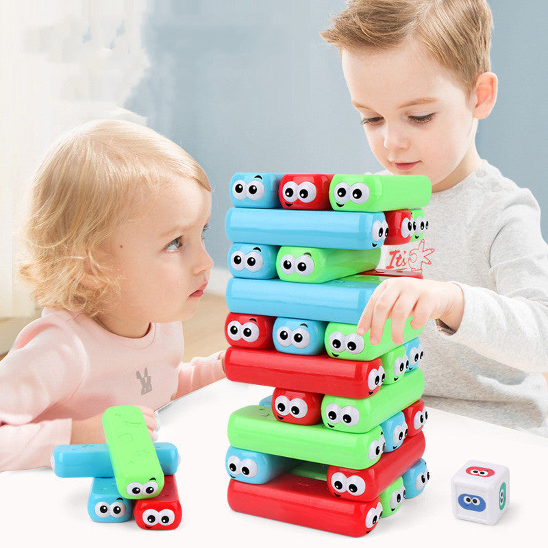 Draw A Stack Of Tower Blocks, High-Level Party Toys And Board Games Dress Me Up