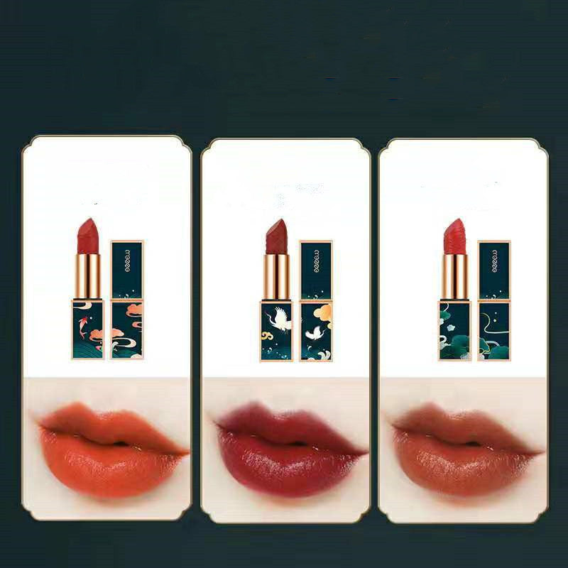 Chinoiserie Eyeshadow Carved Lipstick Set Makeup Set Dress Me Up