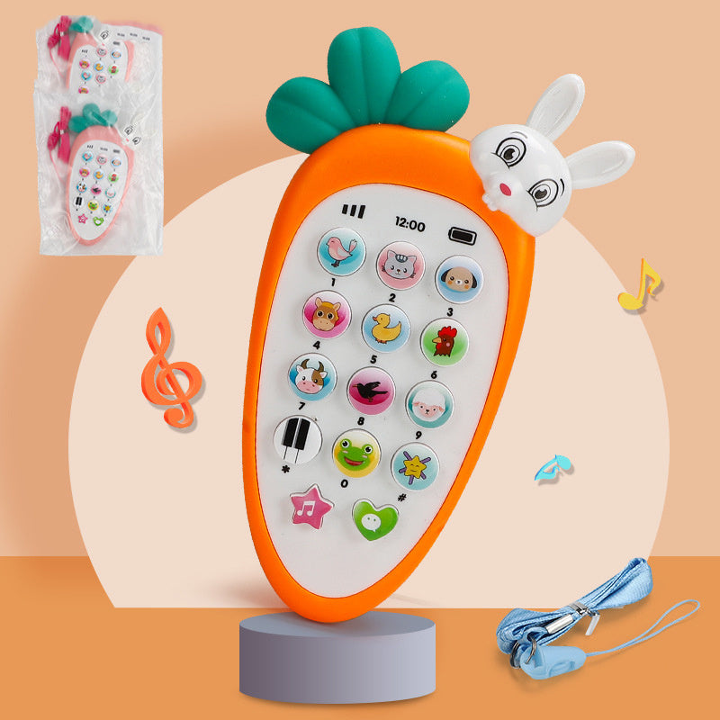 Baby Electronic Phone Toys Music Early Childhood Educational Toys Multi-function Simulation Phone Toys Dress Me Up