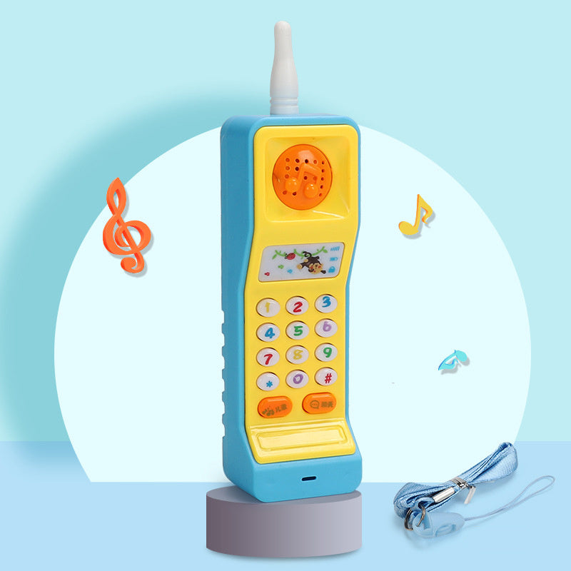 Baby Electronic Phone Toys Music Early Childhood Educational Toys Multi-function Simulation Phone Toys Dress Me Up