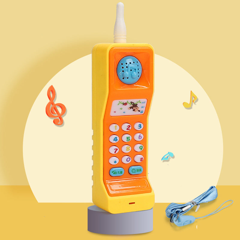 Baby Electronic Phone Toys Music Early Childhood Educational Toys Multi-function Simulation Phone Toys Dress Me Up