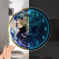 Voice-activated Induction LED Night Light Wall Clock Creative Luminous Wall Clock Dress Me Up