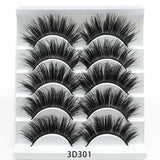 Mink False Eyelashes 3D False Eyelashes Five Pairs Of Soft Cotton Stalk Eyelashes Dress Me Up