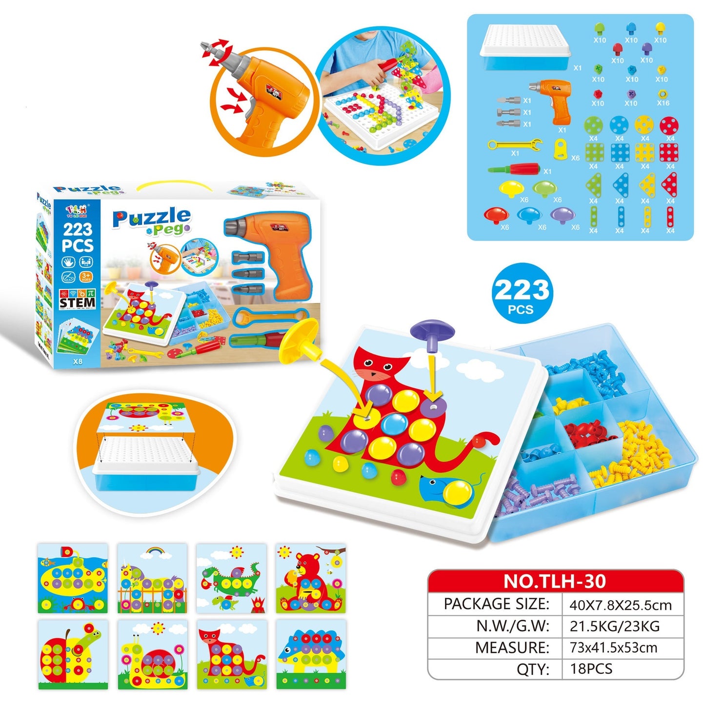 Creative Building Kits Educational Blocks Sets Dress Me Up