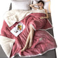 Fleece Blankets And Throws Thick Warm Winter Blankets Home Super Soft Duvet Luxury Solid Blankets On Twin Bedding Dress Me Up