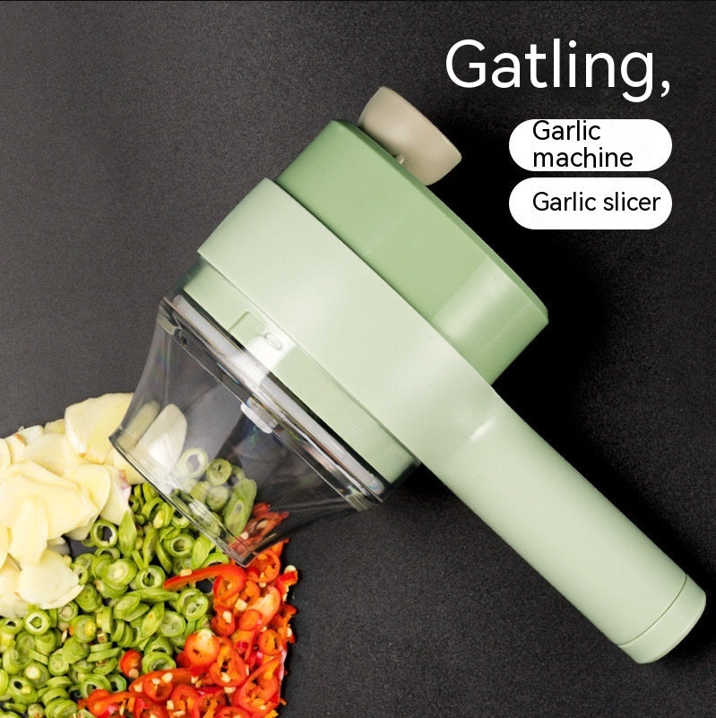 Chopper Mini Wireless Electric Mashed Garlic Cutting And Pressing Stir Dress Me Up