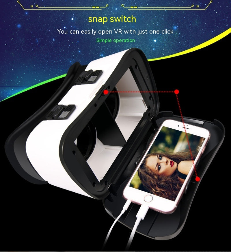 Phone 3D Glasses VR Glasses Head-mounted Vr Glasses VR Virtual Dress Me Up