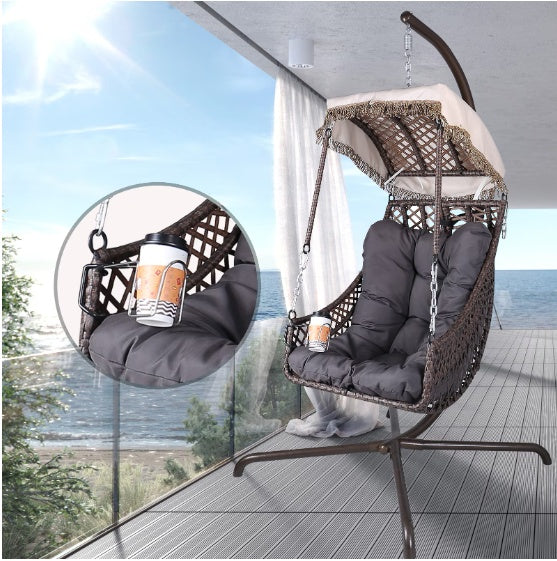 Swing Egg Chair Indoor And Outdoor CoolZStuffs