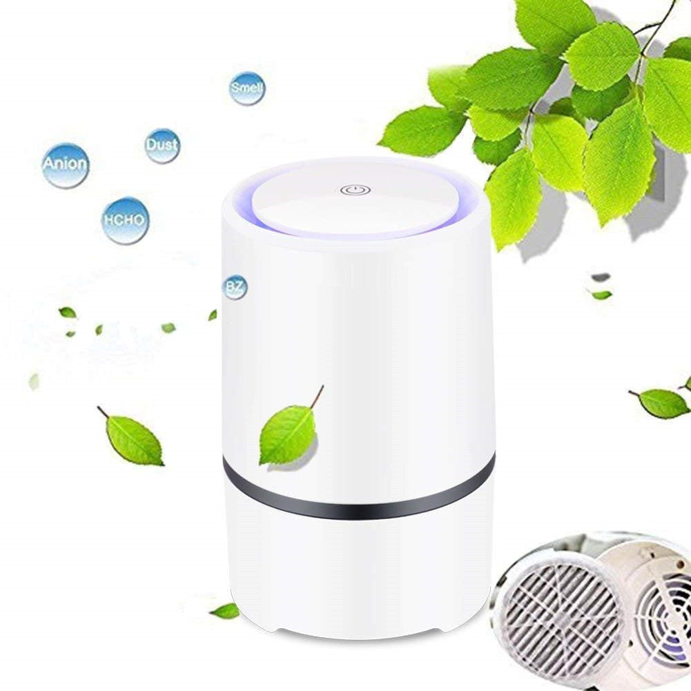 USB Air Purifier Air Cleaner for Home Low Noise Dress Me Up