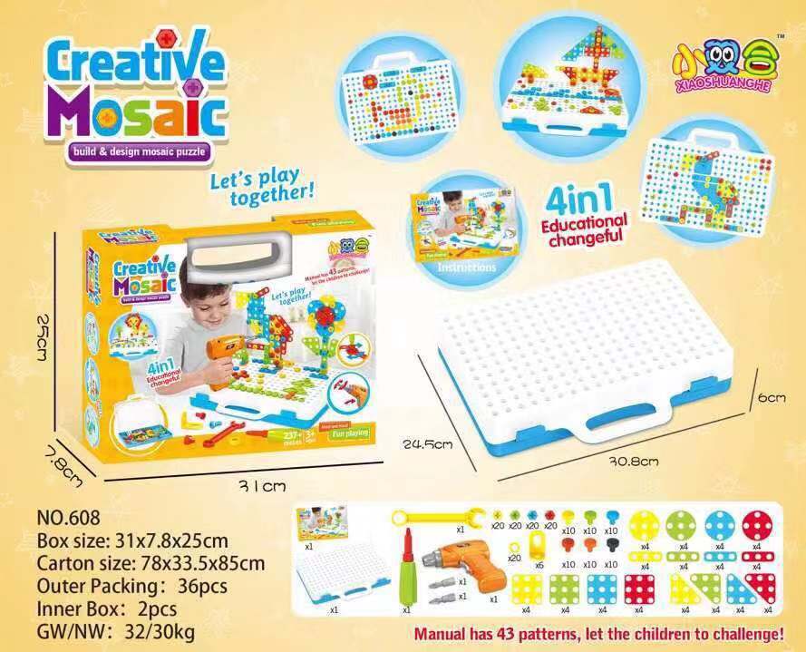 Creative Building Kits Educational Blocks Sets Dress Me Up