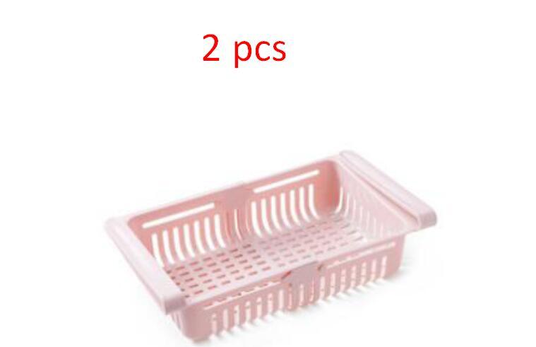 Refrigerator Storage Basket Stretchable Multifunction Kitchen Refrigerator Storage Box Dress Me Up