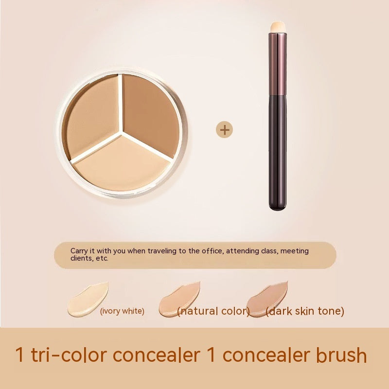 Three Color Concealer To Cover Acne Spots And Dark Circles Dress Me Up