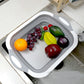 Folding Vegetable Board Household  Multifunctional Anvil Board Washing Basket Dress Me Up