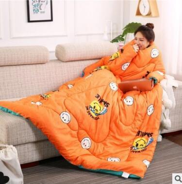 Winter Lazy Quilt with Sleeves Dress Me Up