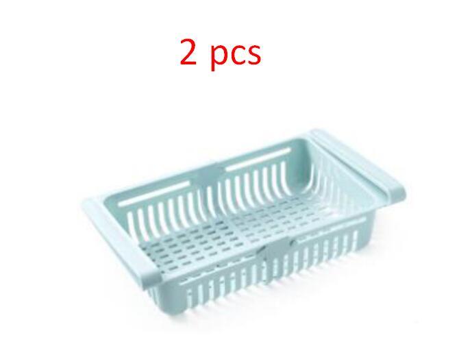 Refrigerator Storage Basket Stretchable Multifunction Kitchen Refrigerator Storage Box Dress Me Up