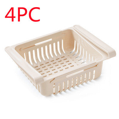 Refrigerator Storage Basket Stretchable Multifunction Kitchen Refrigerator Storage Box Dress Me Up