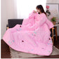 Winter Lazy Quilt with Sleeves Dress Me Up