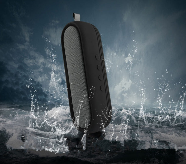 Wireless Bluetooth Speaker Dual Speaker Outdoor Universal Waterproof Portable Household Heavy Low Speaker Dress Me Up