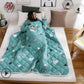 Winter Lazy Quilt with Sleeves Dress Me Up