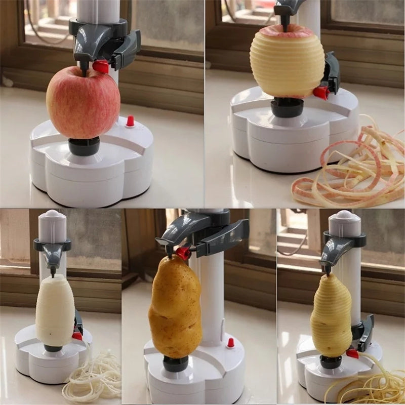 Multifunction Electric Peeler for Fruit Vegetables kitchen Accessories Cutter Machine Dress Me Up