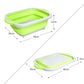 Folding Vegetable Board Household  Multifunctional Anvil Board Washing Basket Dress Me Up