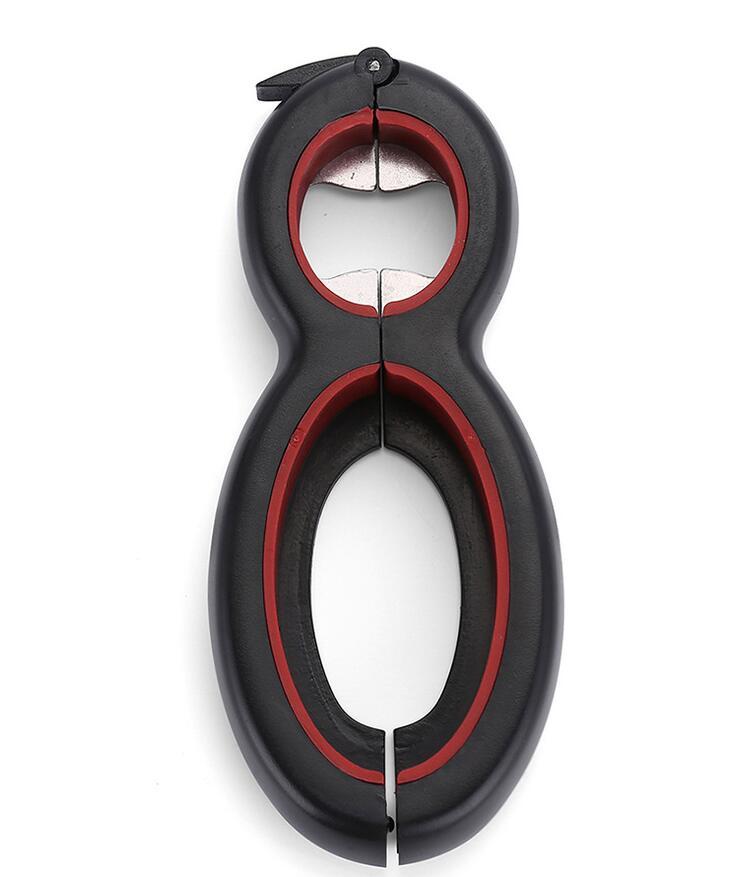 Multifunctional Easy Opener Six in One Bottle Can Opener Dress Me Up