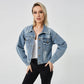 Women's Denim Long Sleeve Jacket Fashion Top Dress Me Up