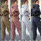 New Style Autumn And Winter Women's New Casual Hoodie Coat Sports Suit Dress Me Up