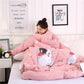 Winter Lazy Quilt with Sleeves Dress Me Up