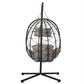 Indoor And Outdoor Swing Chairs, Hanging Basket Chairs With Stands Are Suitable For Bedrooms, Living Rooms, Balconies, And Are Prohibited From Being Sold On The Wayfair Platform CoolZStuffs