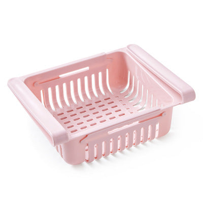 Refrigerator Storage Basket Stretchable Multifunction Kitchen Refrigerator Storage Box Dress Me Up