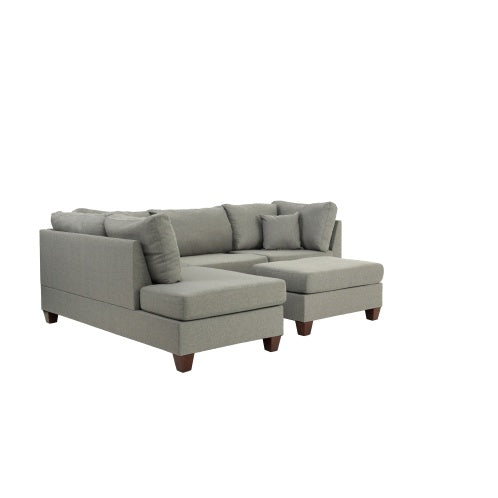 3-PC SECTIONAL In Gray CoolZStuffs