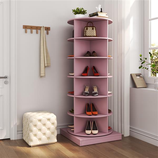 360 Swivel Shoe Cabinet 6 Floors CoolZStuffs