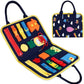 New Busy Book Children's Busy Board Dressing And Buttoning Learning Baby Early Education Preschool Sensory Learning Toy Dress Me Up