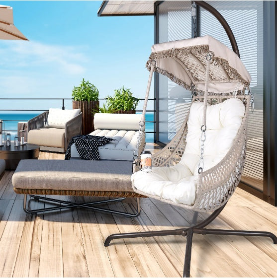 Swing Egg Chair Indoor And Outdoor CoolZStuffs