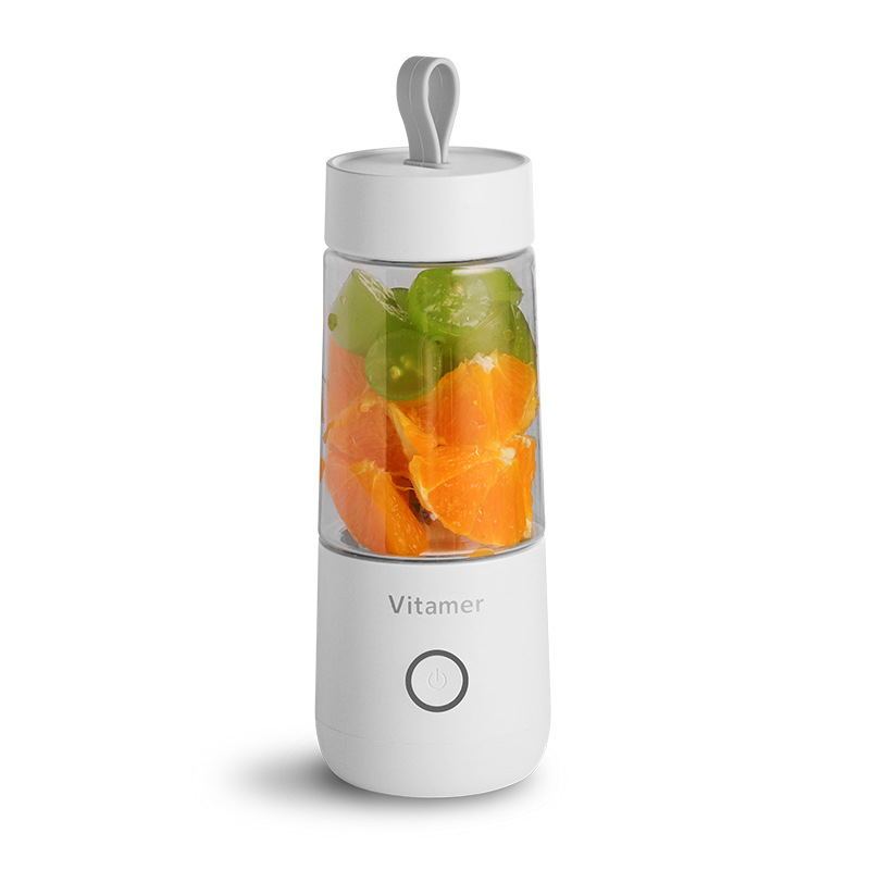 350ml Portable Blender Juicer Electric USB Rechargeable Mixer Smoothie Slushy Cup Juice Blender Bottle USB Charging Kitchen Gadgets Dress Me Up