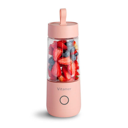 350ml Portable Blender Juicer Electric USB Rechargeable Mixer Smoothie Slushy Cup Juice Blender Bottle USB Charging Kitchen Gadgets Dress Me Up