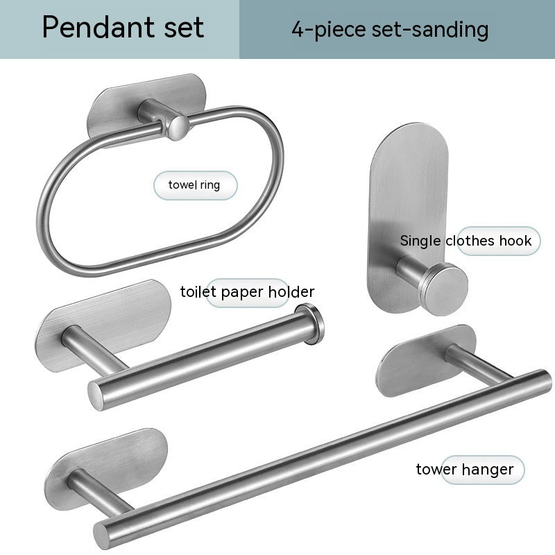 Single Bar Towel Rack Bathroom Hook Bathroom Pendant Dress Me Up