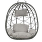 Indoor And Outdoor Swing Chairs, Hanging Basket Chairs With Stands Are Suitable For Bedrooms, Living Rooms, Balconies, And Are Prohibited From Being Sold On The Wayfair Platform CoolZStuffs