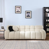 Home Fabric Sofa Beige CoolZStuffs