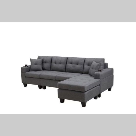 Fabric Sectional Sofa CoolZStuffs